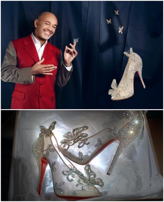 Christian Louboutin與華特迪士尼影業合作，打造現代版灰姑娘的水晶鞋